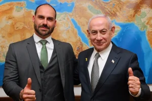 Eduardo Bolsonaro viaja a Israel e encontra Netanyahu