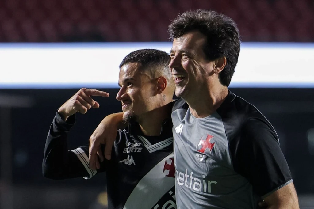 Fernando Diniz revela conexão imediata com Philippe Coutinho agora no Vasco hoje Fernando Diniz revela conexão imediata com Philippe Coutinho agora no Vasco hoje