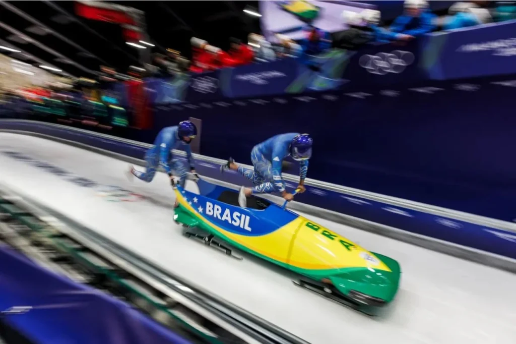 Brasil busca recuperação no bobsled 2-man hoje nos Jogos de Inverno