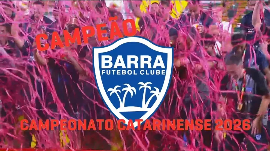 Barra conquista título inédito do Catarinense hoje derrotando Chapecoense