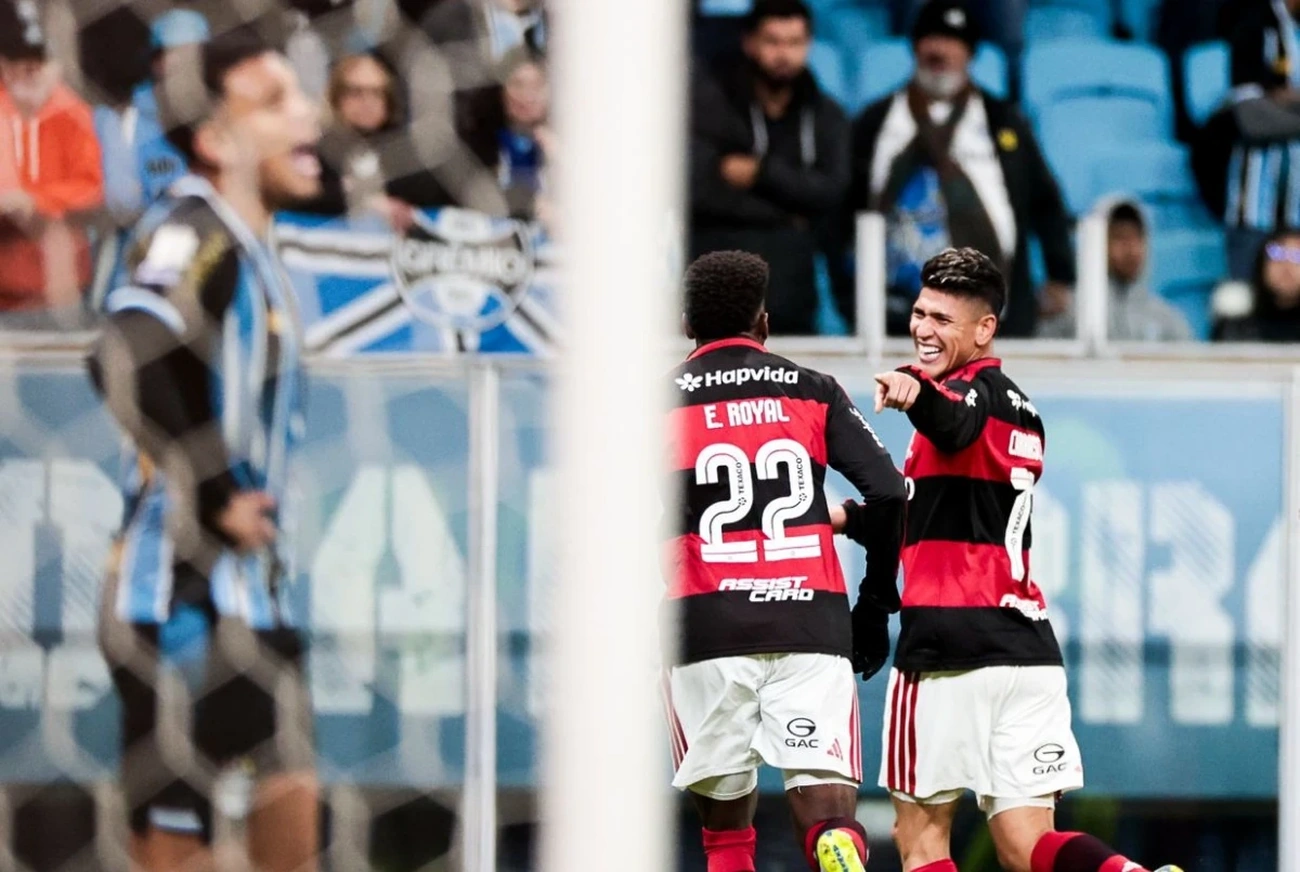 Flamengo desabafo para derrotar Grêmio e chegar a 30 pontos na tabela do Brasileirão