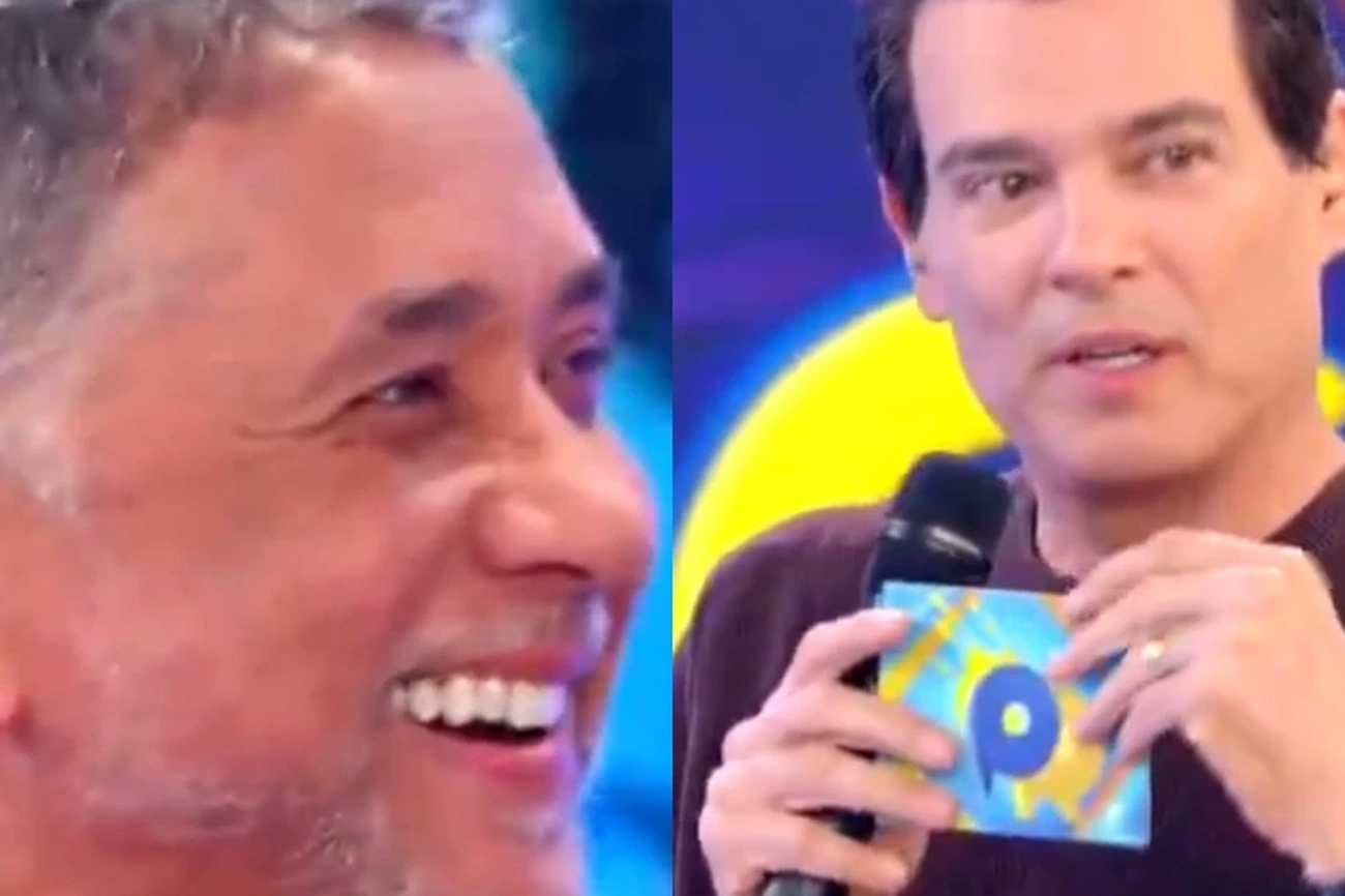 Celso Portiolli zoa Paulinho Gogo agora no Passa ou Repassa