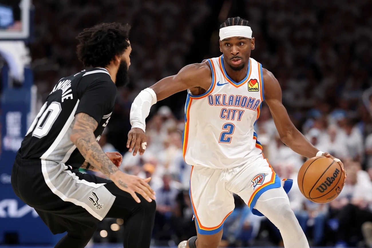 Oklahoma City Thunder vence Spurs e está só uma vitória do título do Oeste, hoje