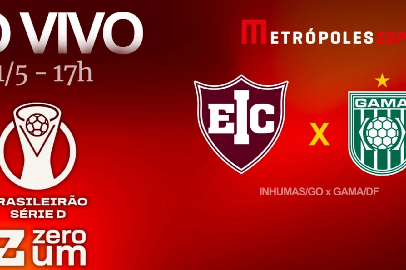 Gama-DF x Inhumas-GO hoje: veja ao vivo o duelo que define o acesso à Série D