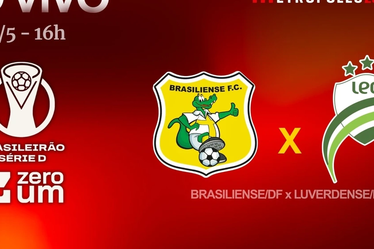Hoje a Série D ZeroUm decide no Brasiliense-DF vs Luverdense-MT